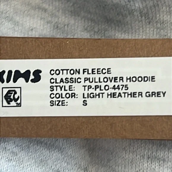 Skims cotton fleece pullover hoodie - Picture 9 of 9